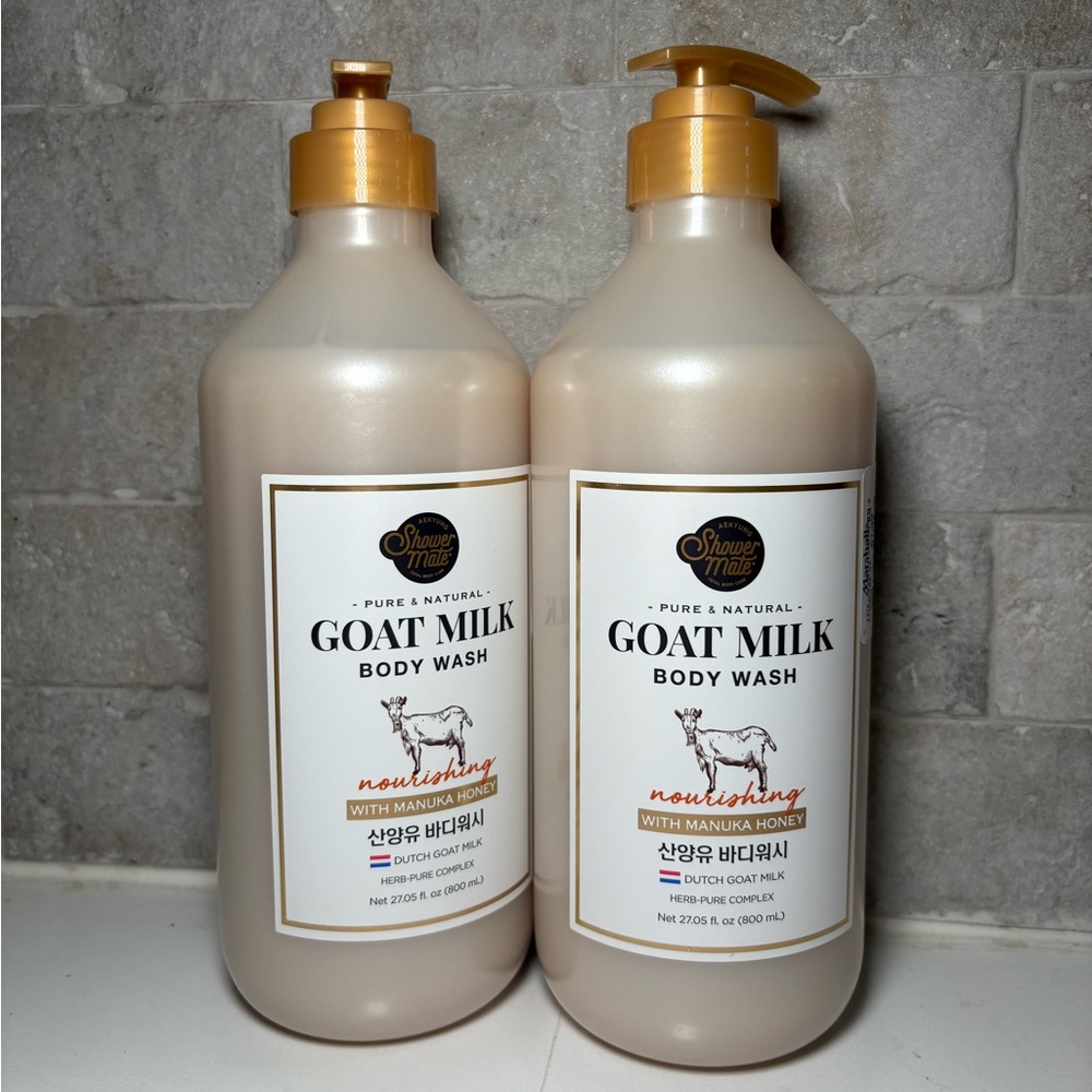 Goat milk body wash
